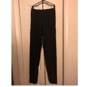 Shiny Black Leggings